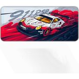 90X40 cm Xl Büyük Boy Yarış Araba Tasarımlı Mouse Pad – Ultra Kaymaz Kauçuk Taban, Su Geçi