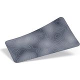 90X40 cm Xxl Gaming Mouse Pad [high Density Hybrid Kumaş] [kaymaz Taban] [yüksek Çözünürlüklü Baskı] Fare Altlığı Oyuncu Mousepad (Gri Izohips) - Altın