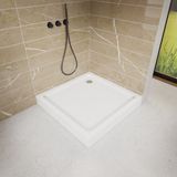 90X90 Kare Monoblok Duş Teknesi H:12 cm