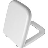 91-003-009-Vitra İntegra Square Klozet Kapağı Duroplast - Üstten Sıkmalı Yavaş Kapanır - Beyaz