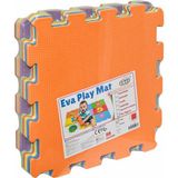 91-006 Eco Eva Yer Matı 33X33-7 mm Düz -Akar - Renkli