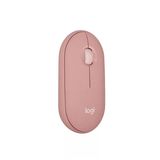910-007014, M350s Pembe, Pebble 2, Nano, Bluetooth, Kablosuz, 4000Dpi, Optik, 3 Tuşlu, 24Ay Pil Ömrü, Sessiz Mouse
