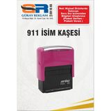 911 Kişiye Özel Isim Makam ve Ünvan Kaşesi - --