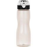 911037-1 Bpa Free Motivasyon Sporcu Su Matarası Suluk 0,7lt Su Şişesi Gri - Çok Renkli