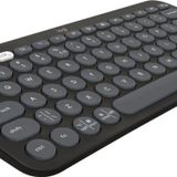 920-011859 K380S Pebble Keys 2 Bluetooth Siyah Kablosuz Klavye