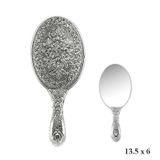 925 Ayar Gümüş Papatya Motifli El Aynası MKTB-KR2550031