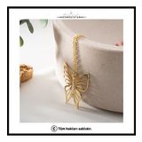 925 Ayar Gümüş Trend Kelebek Kolye