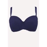 9350 Selena SoftKap Minimizer Straptez Toparlayıcı Sütyen C Kap Lacivert 85C