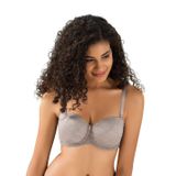 9350 Selena SoftKap Minimizer Straptez Toparlayıcı Sütyen C Kap Pembe 80C