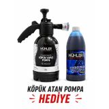%95 Cilalı Mavi Oto Şampuanı 750 ML + HEDİYE KÖPÜK ATAN Basınçlı Pompa 2 LT