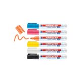 95 Glass Marker Cam Kalemi 6 Renk Set E95K699