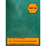 %95 Gölge Oranlı File, Gölgelik, Gergi File, Bahçe Gölgeliği, 2X25 Metre