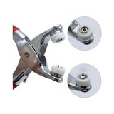 9,5 mm Metal Çıtçıt Düğme ve Seti – 25'li Dayanıklı Perçin Çıtçıt Takım – El Işi, Dikiş, Bebek Kıyafeti, Çanta ve Tekstil Için Uygun Düğme Seti - standart
