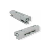 95 mm Pvc Kapı Menteşesi Düz Metal Beyaz - Genel - Standart