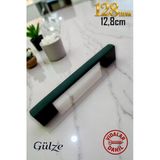 96-128Mm Siyah Köprü Model Mobilya Kulpları-Mutfak, Çekmece, Dolap Kulpları (Sert Plastik)