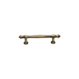 96 mm Antik Rengi Modern Kulp - 1BW-Beyaz - Ahşap