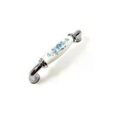 96 Mm Krom Porselen Kulp Modelleri Modern Dolap Çekmece Mobilya Mutfak Kulbu 147