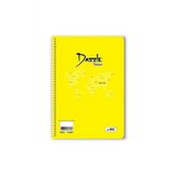96 Yaprak Kareli Spiralli Defter A4 Boy(1 Adet)