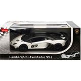 96010 Uzaktan Kumandalı Lamborghini Aventador Svj Işıklı Araba 34 cm -Sunman - Renkli