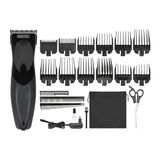 9639 – 816 Haircut & Beard Saç Ve Sakal Kesim Traş Makinesi, Pil Ve Şebeke | Güçlü Motor, Paslanmaz Çelik Bıçak, İnce Tasarım, 10 Takma Tarak, Şarj Edilebilir, 60 Dakika Çalışma Süresi