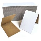 96'lı Paket Spor Kart Koruyucuları için Karton Kılıflar, 3 "x 4,5" Ticari Kart Klasörleri için Oluklu Mukavva Levhalar, Posta Gönderimi, Sertleştiriciler, Karton Ekleme