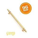 96MM Gold Alüminyum Lüks Boru Kulp Mobilya İçin Şık Tasarım Çekmece ve Dolap Kullanımı - Altın