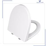 97-003-009 Vitra Form 500 Klozet Kapağı, Yavaş Kapanır - Beyaz
