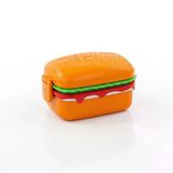 97101 Hamburger Çelik Lunch Box Beslenme Kabı 1,3 L Öğün Taşıma