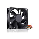9cm 3Pin Kasa Fanı 9 CM 12 Volt 3 Pinli Fan 9 Cm Fan 90 x 90 x 25 MM