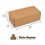 9X19X7 Cm E-Ticaret Ve Kargo Kutusu (100 Adet)