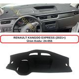 A-3DKORUMA Renault Kangoo Express (2021+) Torpido Koruma Kılıfı 3d Koruyucu Halı Örtü - Mavi