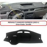 A-3DKORUMA Renault Kangoo Express (2021+) Torpido Koruması / Halısı / Örtüsü - Kırmızı