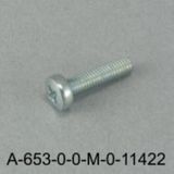 A-653-P-0-S-0 M3x12 Mm Ysb Metrik Siyah Vida