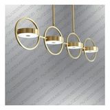 A-8634-4G 4LÜ GOLD MODERN AVİZE