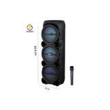 a+ anyplus Bluetooth Hoparlör 8X3inç 80cm Stereo Effect Rgb Işık Parti Hoparlörü Speaker Karaoke Mikrofon Hediy