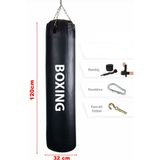 a boks 120x32 Cm Geniş Kum Torbası Dolu Tavan Apartı Hediyeli Üründür