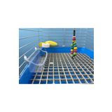 A.C.E.K PLASTİK Askılı Şeffaf Tavşan,hamster Yemliği [ 15cm ] [1 Adet]