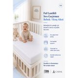 A Cadal Ful Lastikli Sıvı Geçirmez Bebek Kıreş Alezi 70x140