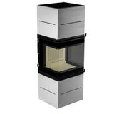 A Caminetti 50 WH Beyaz Scandinavian Şömine