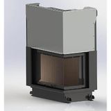 A.caminetti Quattro 100 L/r Eco Sağ Açık Ithal Şömine Haznesi
