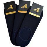 A Classe 3'lü Paket Erkek Suba Çorap (Spor Ayakkabıdan Görünmez) - 40 - 44 - Lacivert