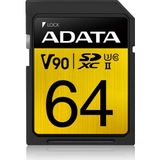 A-Data Sdxc Hafıza Kartı 64GB Premıer One ASDX64GUII3CL10-C 290-260MBPS