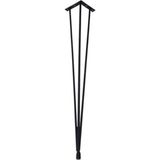A Design Metal Tel Ayak, Firkete Masa, Bar, Dresuar, Zigon Sehpa Ayağı (1 Adet 100CM, 3 Ayaklı)
