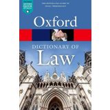 A Dictionary of Law (Oxford Quick Reference)