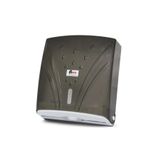 A Form ZHA-2 Z Katlama Attan Çekme Kağıt Havlu Dispenseri Havluluk - Şeffaf Füme - 23 Cm. - 1 Adet