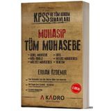 A Kadro Yayınları KPSS ve Tüm Kurum Sınavları İçin Muhasip Tüm Muhasebe