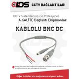 A Kalite Bnc Dc Jack 30cm Kablolu - Güvenlik Kamerası Sistemleri