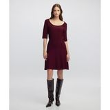 A Kesim Triko Elbise IW6250002093035 - 36 - Bordo