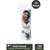 A-Lalin Disk Pamuk Makyaj Temizleme Pamuğu 10'lu 700 Adet