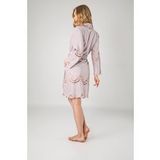 A.lila Dantelli Bambo Cotton Bayan Bornozu